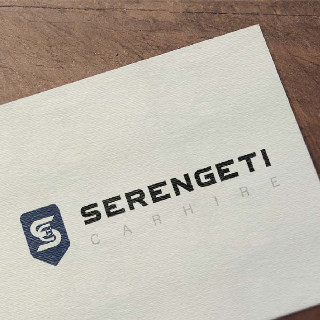 Serengeti Car Hire Logo Design